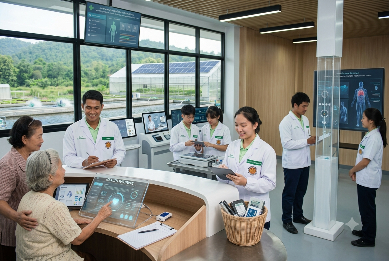 สาขาวิชาบริหารธุรกิจสถานพยาบาลและบูรณาการสุขภาพ